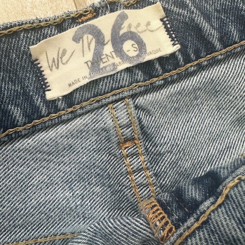 Free People Lita Slim Leg Distressed Jeans - Picture 10 of 10